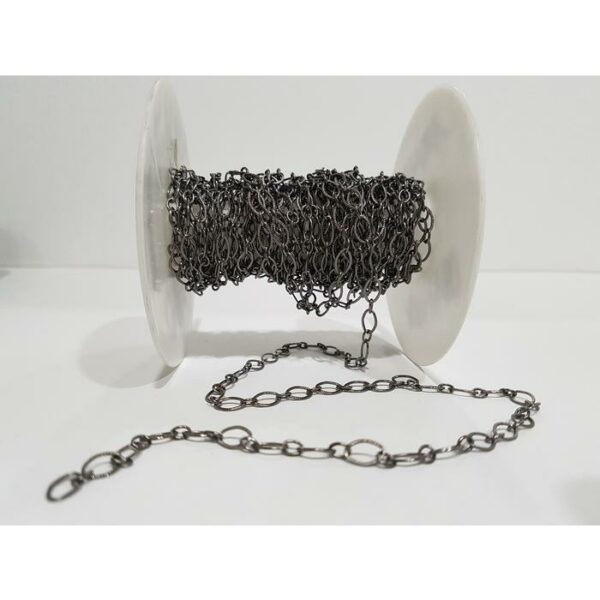 Black Small Chain Platted