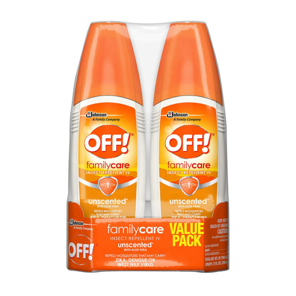 Off Unscented Insecte Repellent Twin Pack 6oz