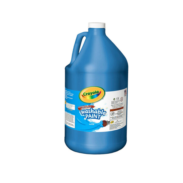 Crayola Washable 128oz Paint Blue