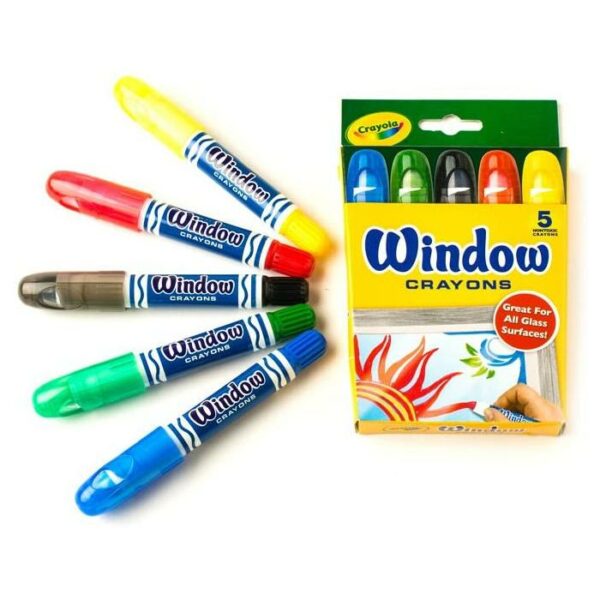 Crayola Window Crayons 5 Pieces