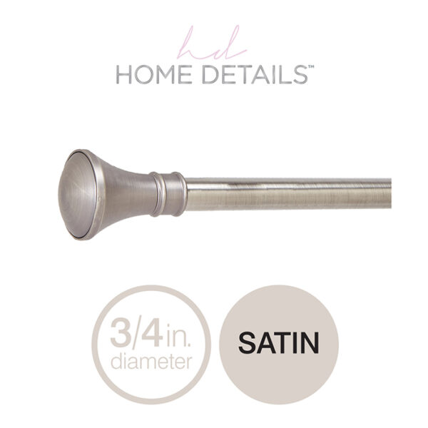 Trumpet 86-120 Curtain Rod