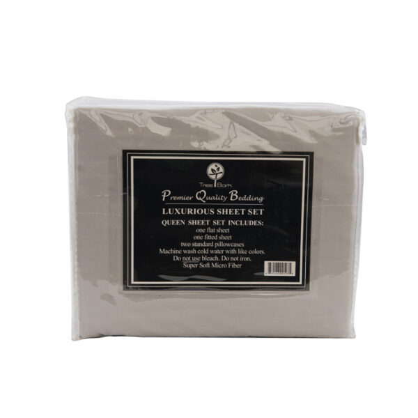 Luxurious Sheet Queen 4pc Assorted Colors