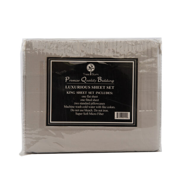 Luxurious Sheet King 3pc Assorted Colors