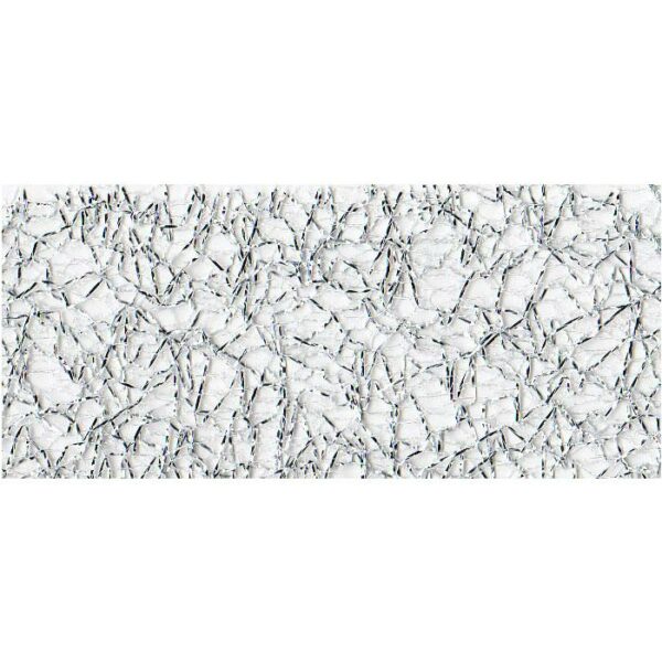 1" Metallic Lace 22 Yard Silver