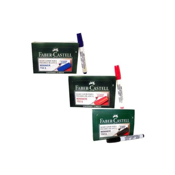 Faber Castell 12 Winner Whiteboard Marker Assorted