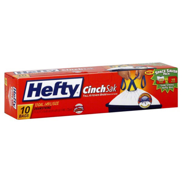 Hefty 13 Gallons Tall Kitchen Bag