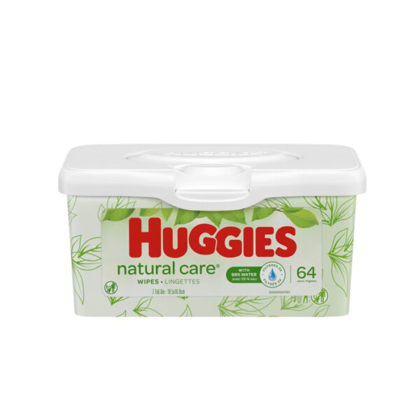 Huggies Natural Care Baby Wipes  Count 64