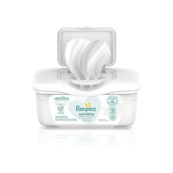 Pampers Sensitive Baby Wipes 64 Count