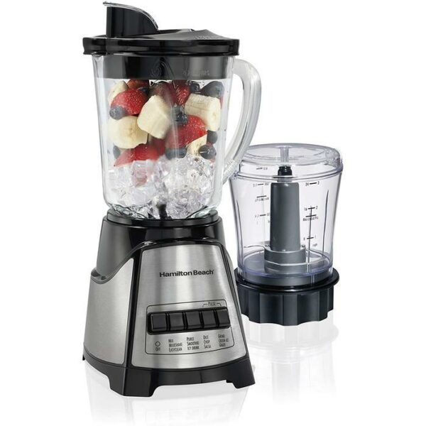 Hamilon Beach Blender With Chopper Stainless Steel