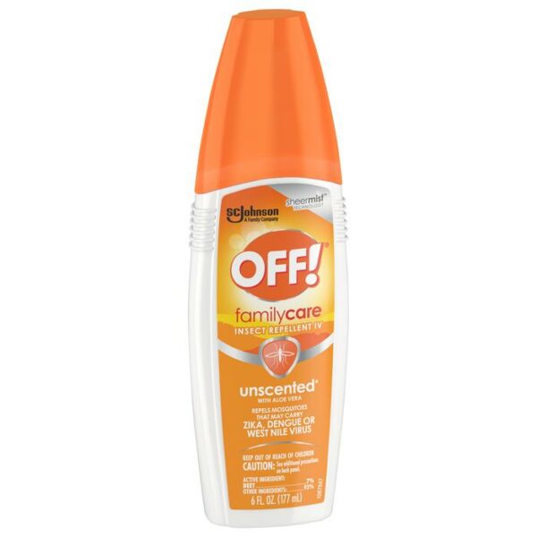 Off Family Care Insect Repellent Unscented 6Oz