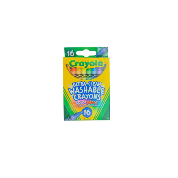 Crayola 16 Count Washable Crayons Ultrac