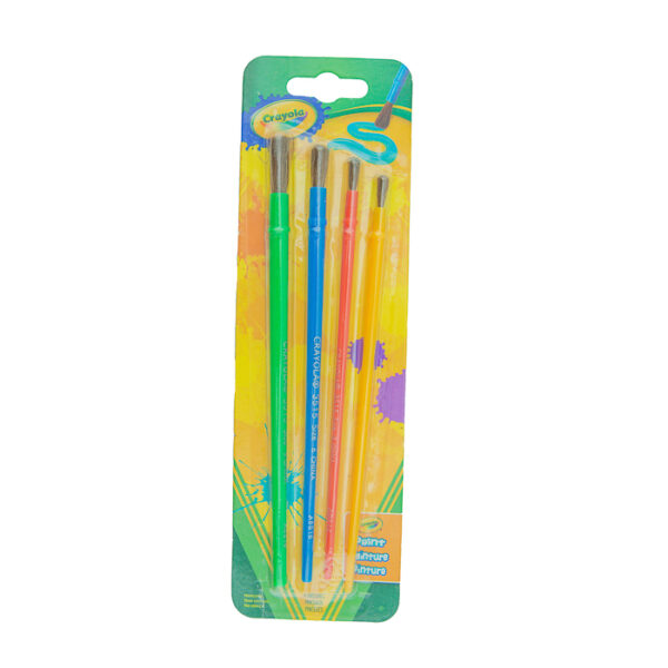 Crayola 4 Count Craft Brushes Set
