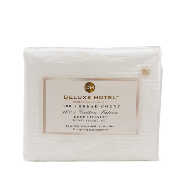 Deluxe Hotel King Sheet Set Assorted Color