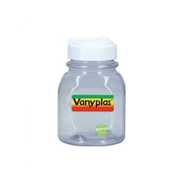 Transparent Bottle White 1.2Liter
