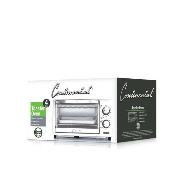 Continental Toaster Oven 4 Slice