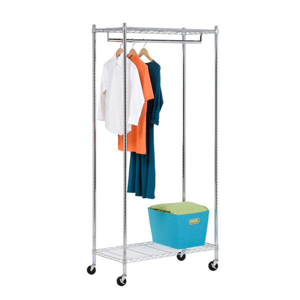 Garment Rack-Chrome Heavyduty