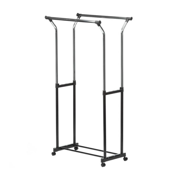 Ajustable Double Flared Garment Rack