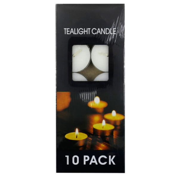 Candle Tealight 10pk Unscented