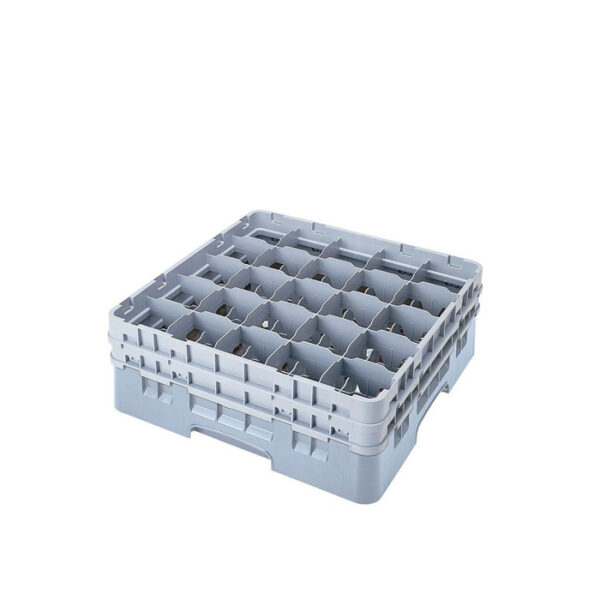 25 Compartiment Glass Rack