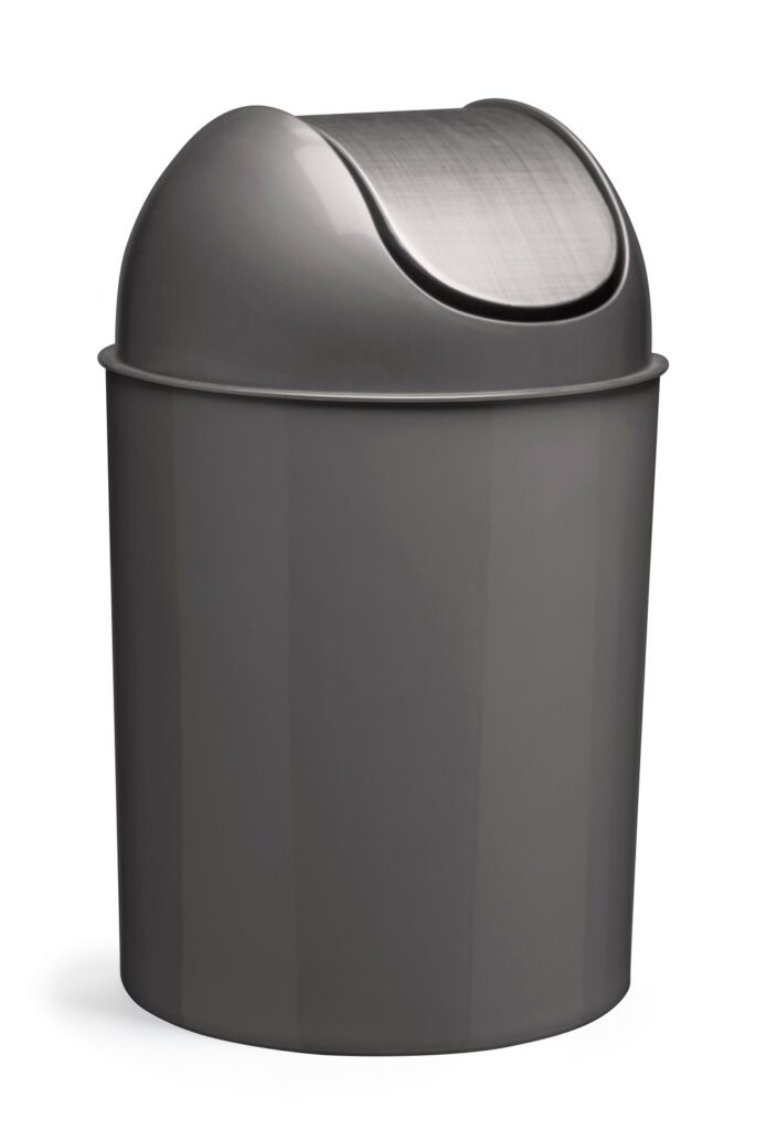 Mini Can 1.25 Gallon Black