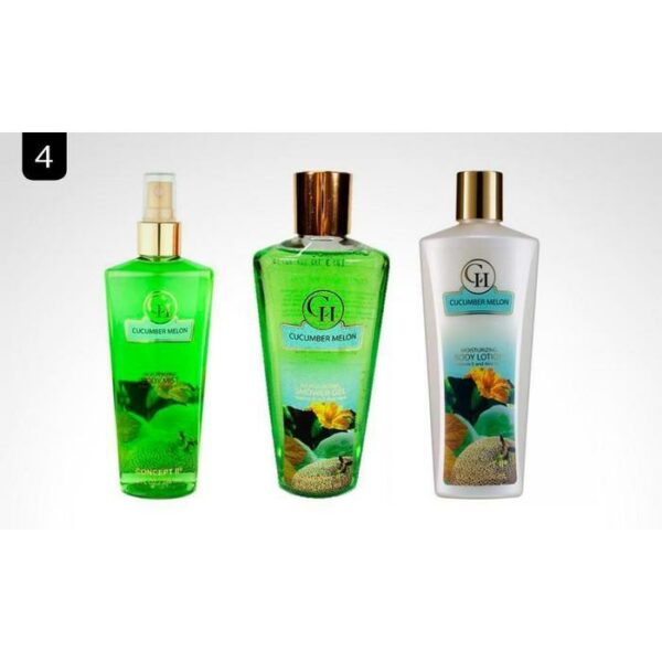 Body Mist Head To Toe Set Cucumber Melon Assorted