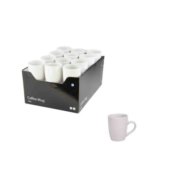 13 Oz Ceramic Mug White
