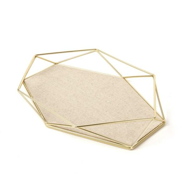Prisma Jewerly Tray Mat Brass