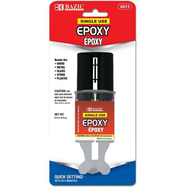 Quick Setting Epoxy Glue & Syringe Applicator 5.6g