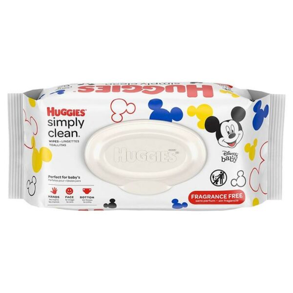 Huggies Shea Butter Soft Skin Baby Wipes 64 Count