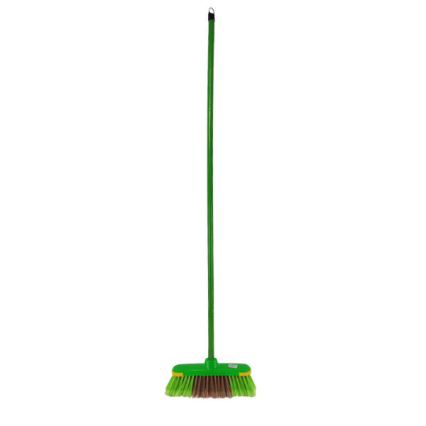 Plastic Broom Brush With 1.2M Wood Stick