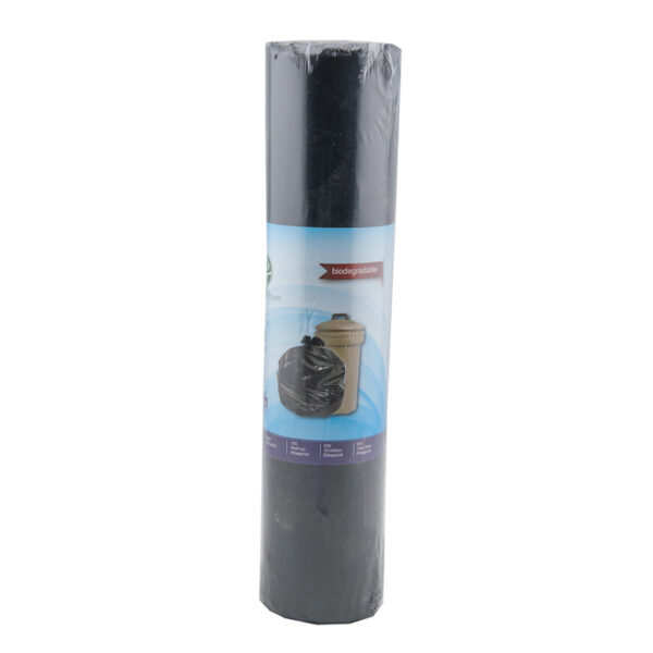 Tree Bark Trash Bag Black 53 Gallon 20 Bags