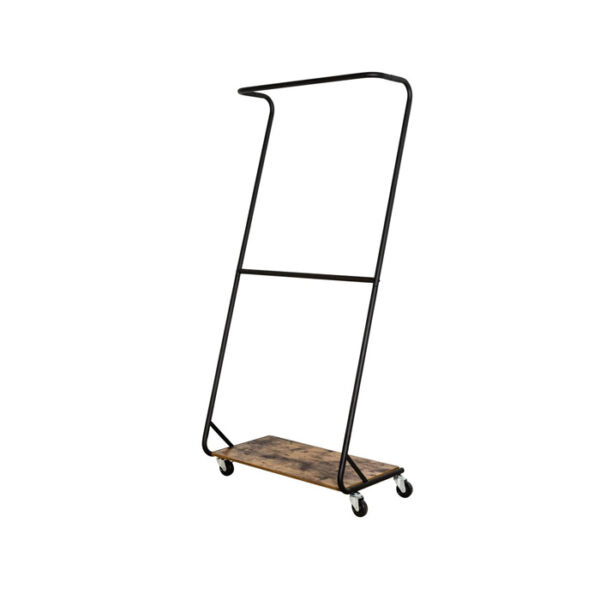 Rustic Z-Frame Garment Rack