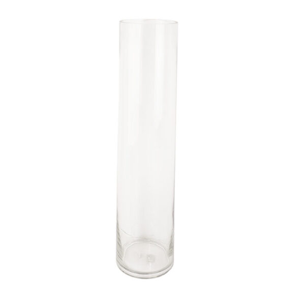 6"x24 1/4" Cylinder Vase-Crystal