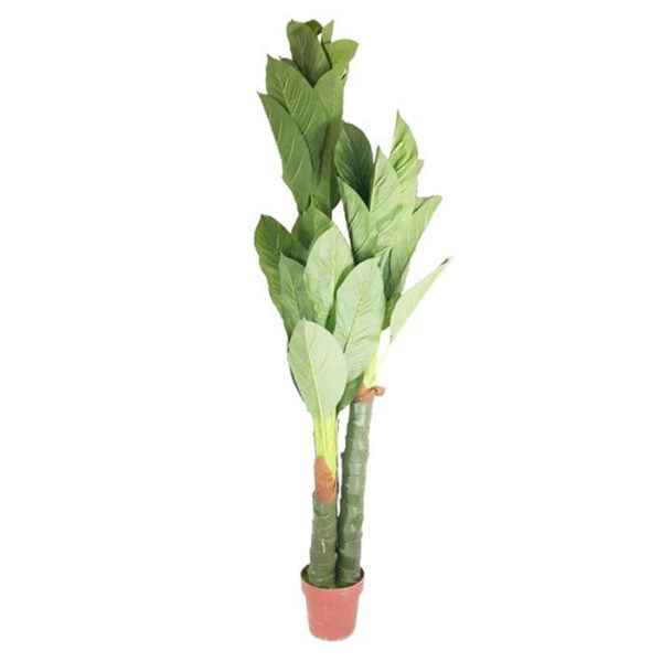 Simulated Banana Plant With Base 72cm