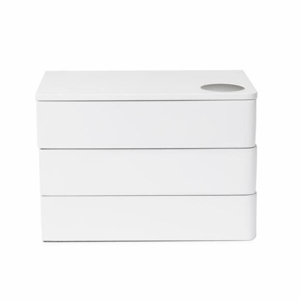Spindle Storage Box White