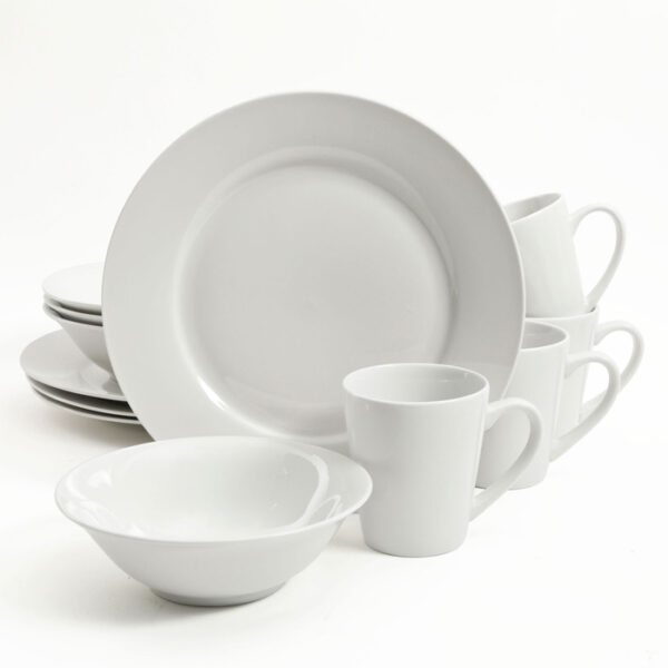 Noble Court 12 Pieces Ceramic Dinnerware Set