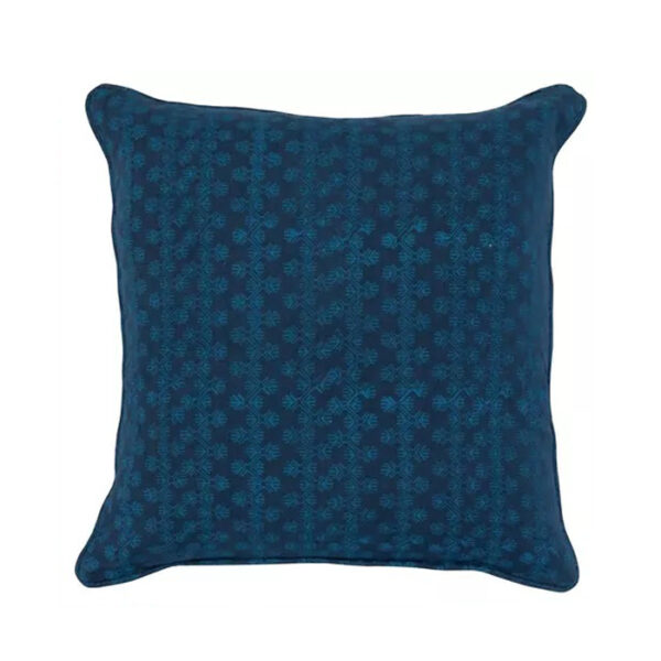 Decorative Pillow Ophelia Navy Parisian Blue 22x22