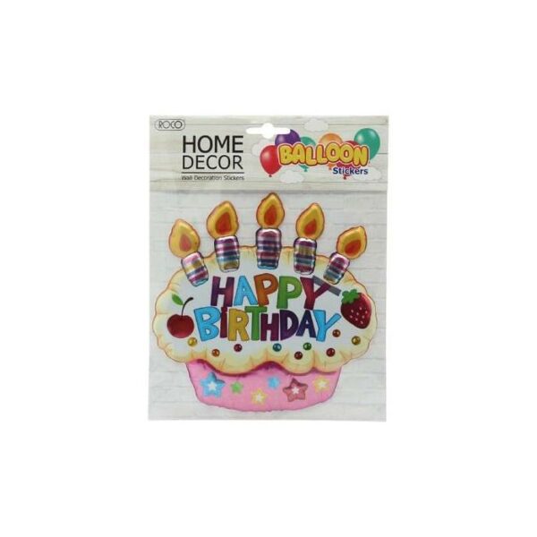 Balloon Stickers Emotion Assorted