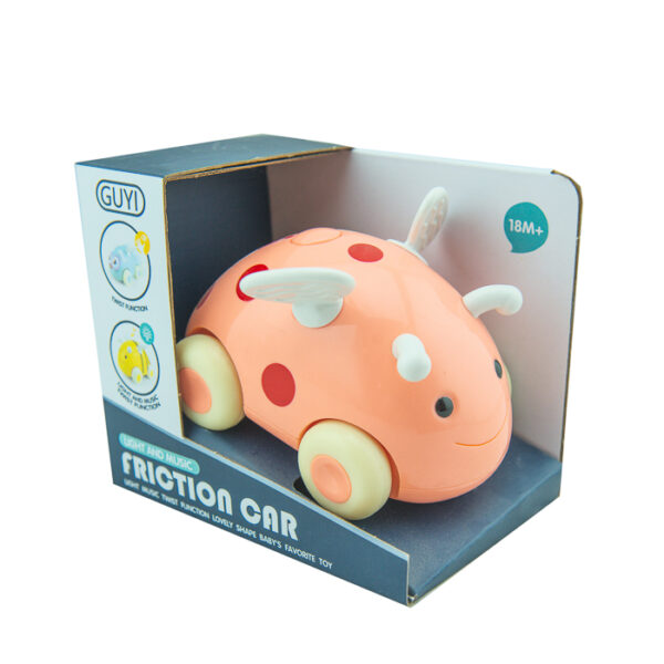 Friction Car Guyi pink