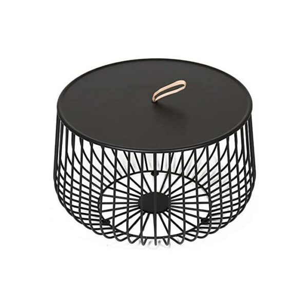 Bird Cage Coffee Table Black
