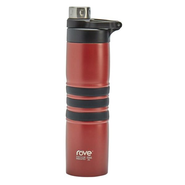 20oz Double Wall Stainless Steel Travel Mug Red