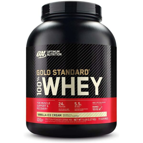 On Gold Standard 100% Whey Protein 5lb Assorted