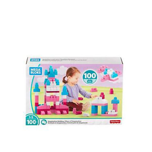 Mattle rd mega blocks imagination building pink
