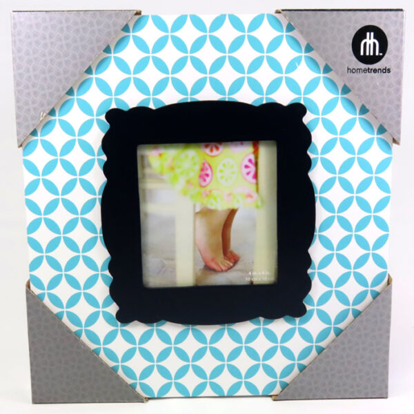 Frame 4x4 Teal Pattern 9.5x9.5