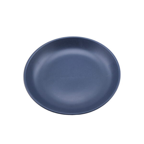 Bowl dinner 8in matte navy blue ceramic