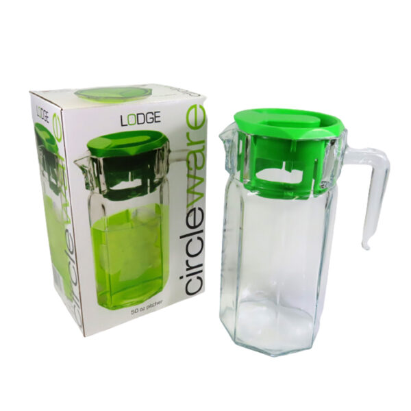 Pitcher 50 Oz Green Lodge