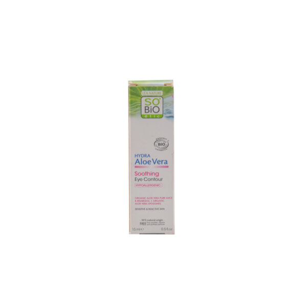 So'Bio Hydra Aloe Vera Soothing Eye Contour Hypoal