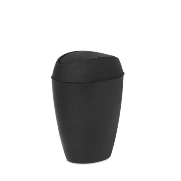 Twirla Trash Can 9Liter Black