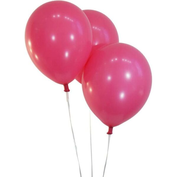 Celebrity Balloons 12" Fuchsia Pink 144 Pack