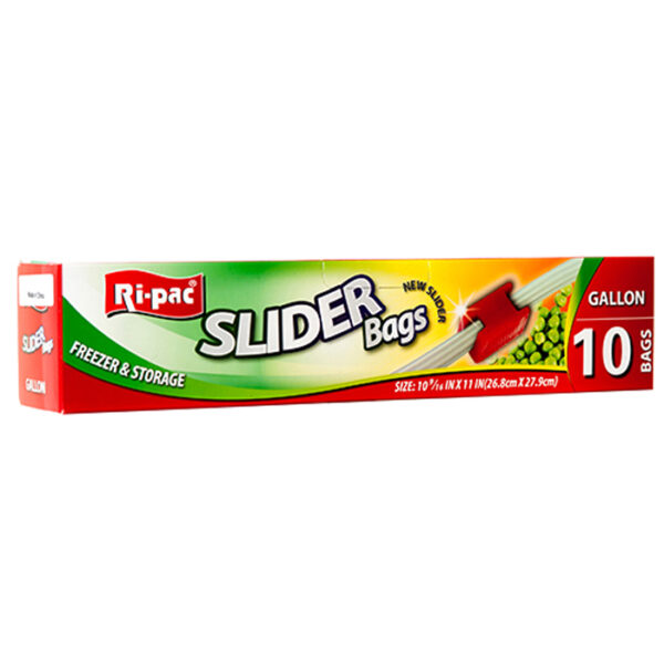 Slider Bags Freezer & Storage 10Bags